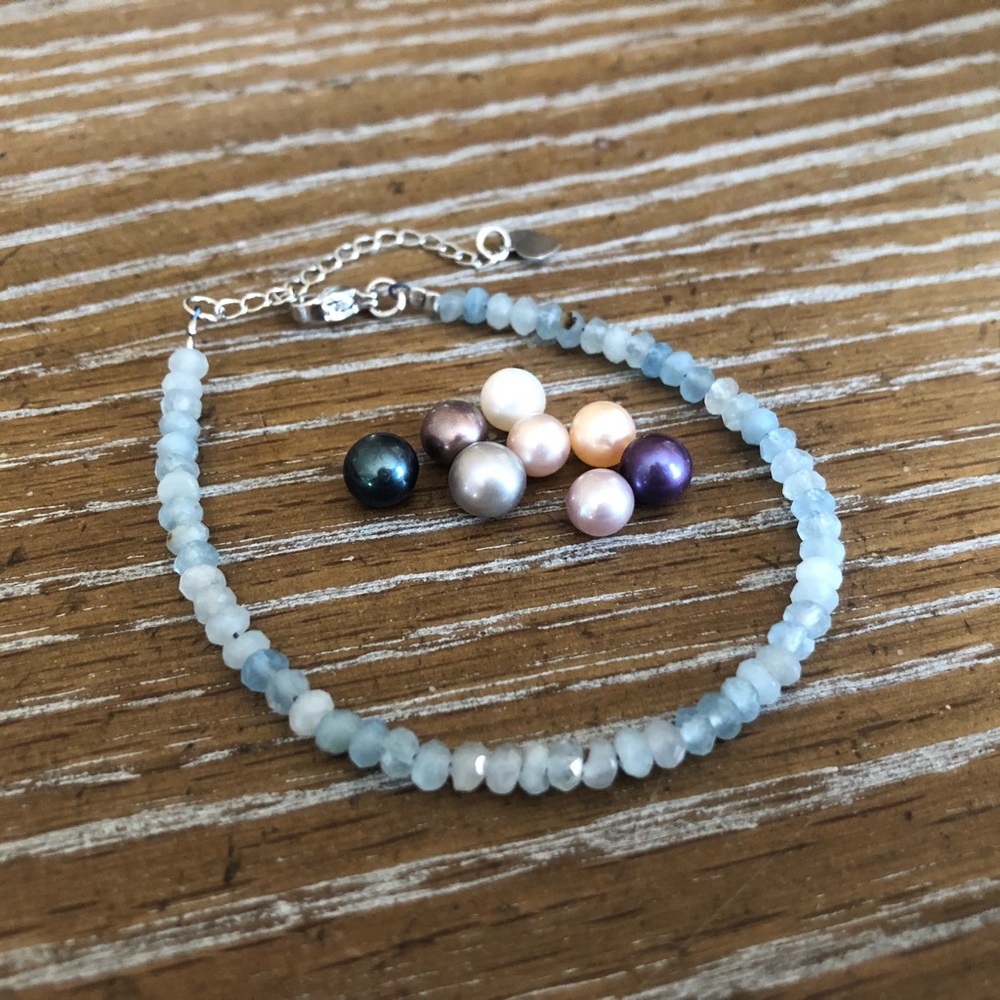 Amazonite Gemstone Bracelet - image 2